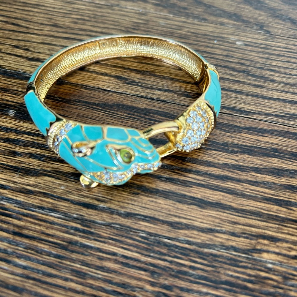 Vintage Noir panther bracelet